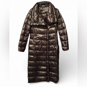 Calvin Klein Women's Long Black Puffer Coat